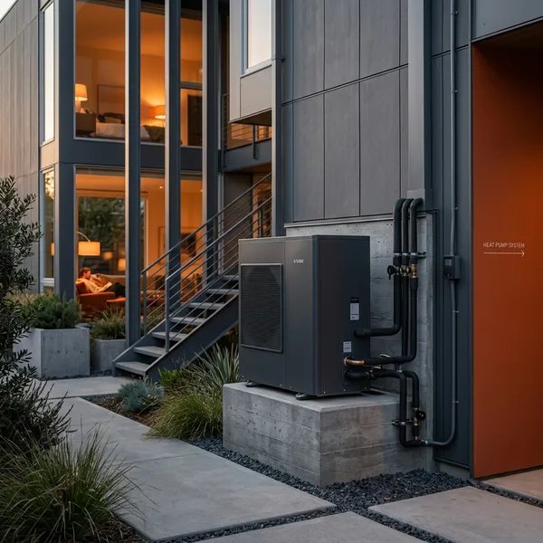 Moderne Heizungsanlage